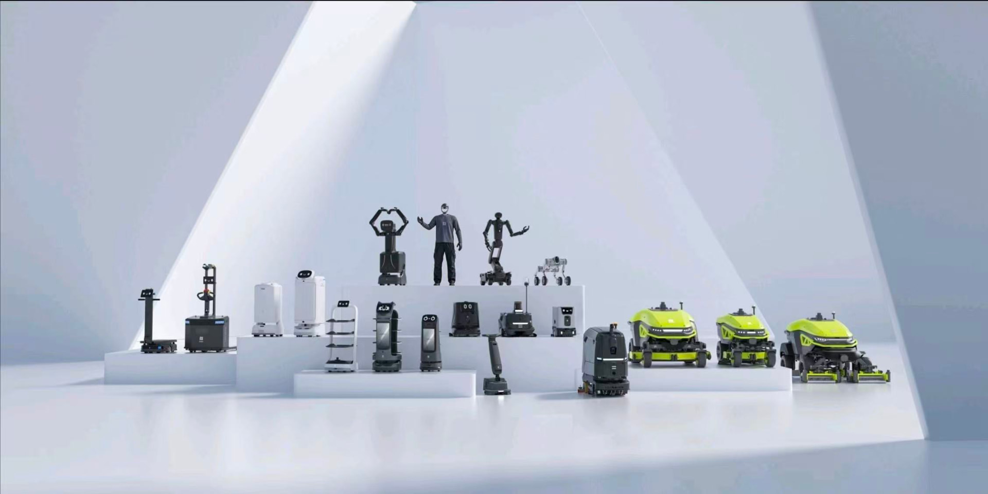 Complete PUDU commercial robot range supplied and supported by ERA Robotics