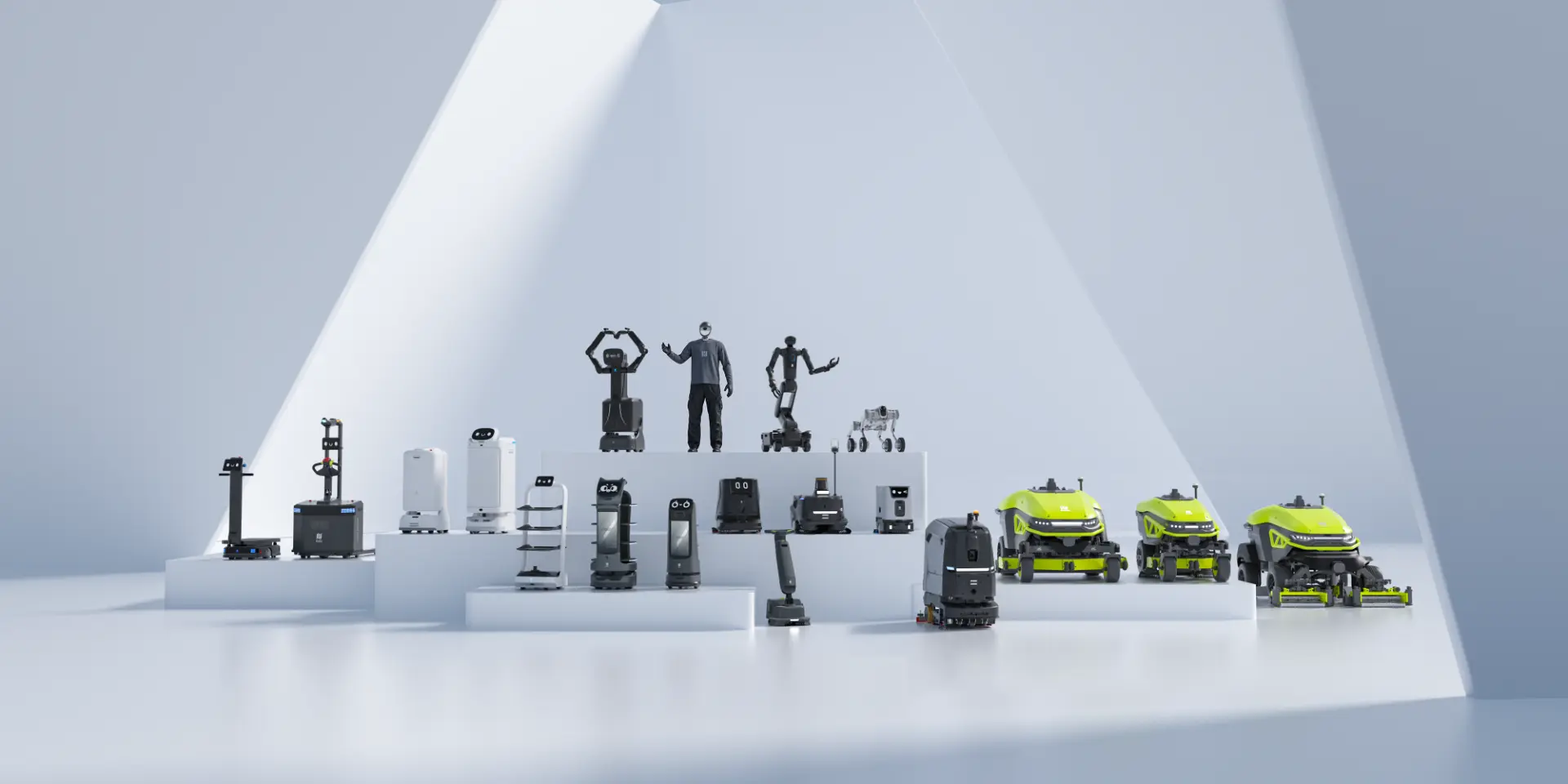 Complete PUDU commercial robot range supplied and supported by ERA Robotics